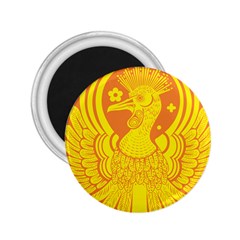 Phoenix Bird Legend Coin Fire 2.25  Magnets