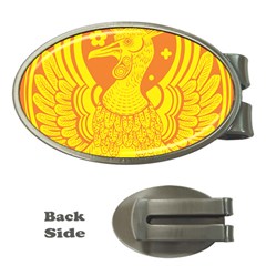 Phoenix Bird Legend Coin Fire Money Clips (Oval) 