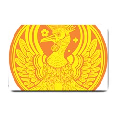 Phoenix Bird Legend Coin Fire Small Doormat 