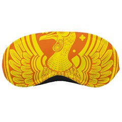 Phoenix Bird Legend Coin Fire Sleeping Mask by Sudhe