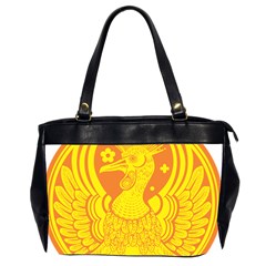 Phoenix Bird Legend Coin Fire Oversize Office Handbag (2 Sides) by Sudhe