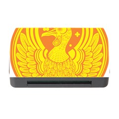 Phoenix Bird Legend Coin Fire Memory Card Reader With Cf by Sudhe