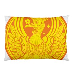 Phoenix Bird Legend Coin Fire Pillow Case (Two Sides)