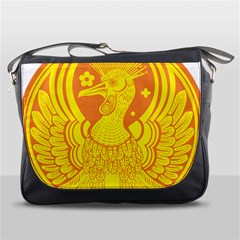 Phoenix Bird Legend Coin Fire Messenger Bag