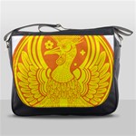 Phoenix Bird Legend Coin Fire Messenger Bag Front