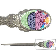 Brain Heart Balance Emotion Letter Opener by Sudhe