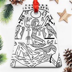 Egyptian Hieroglyphics History Seb Ornament (Bell)