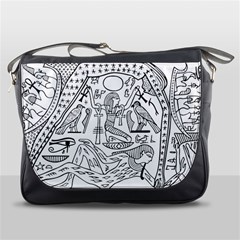 Egyptian Hieroglyphics History Seb Messenger Bag by Sudhe