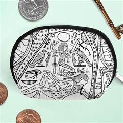 Egyptian Hieroglyphics History Seb Accessory Pouch (medium) by Sudhe