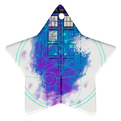 Tattoo Tardis Seventh Doctor Doctor Ornament (star) by Sudhe