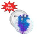 Tattoo Tardis Seventh Doctor Doctor 1.75  Buttons (10 pack) Front