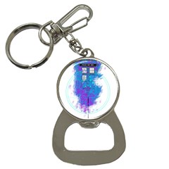 Tattoo Tardis Seventh Doctor Doctor Bottle Opener Key Chain by Sudhe