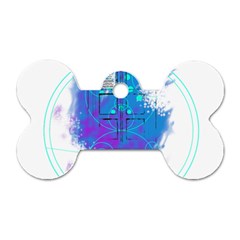 Tattoo Tardis Seventh Doctor Doctor Dog Tag Bone (two Sides) by Sudhe