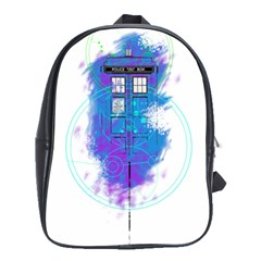 Tattoo Tardis Seventh Doctor Doctor School Bag (large) by Sudhe