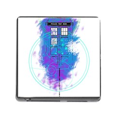 Tattoo Tardis Seventh Doctor Doctor Memory Card Reader (square 5 Slot) by Sudhe