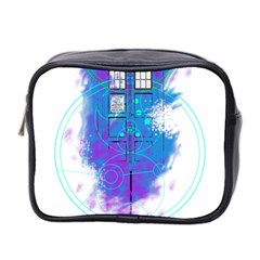 Tattoo Tardis Seventh Doctor Doctor Mini Toiletries Bag (two Sides) by Sudhe