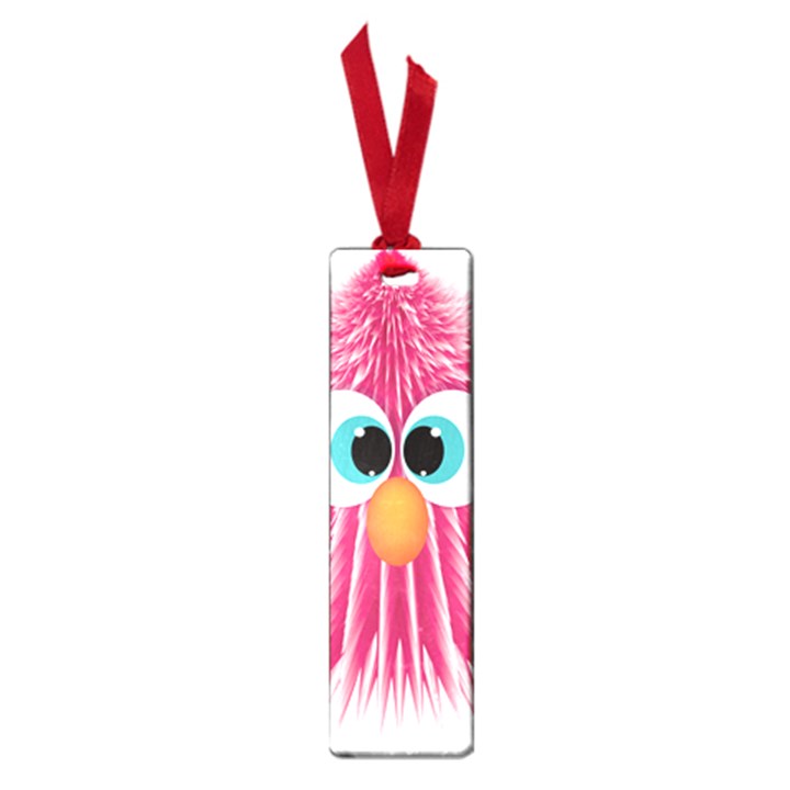 Bird Fluffy Animal Cute Feather Pink Small Book Marks