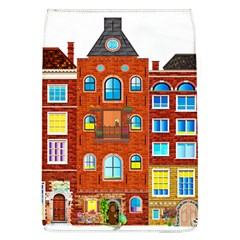 Town Buildings Old Brick Building Removable Flap Cover (l) by Sudhe