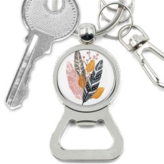 Feather Feathers Bottle Opener Key Chain by Sudhe