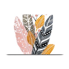 Feather Feathers Plate Mats