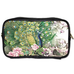 Peafowl Peacock Feather Beautiful Toiletries Bag (two Sides) by Sudhe