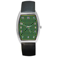 Kaleidoscope Art Unique Design Barrel Style Metal Watch by Wegoenart