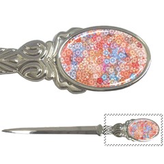 Art Beautiful Flowers Flames Generative Art Letter Opener by Wegoenart