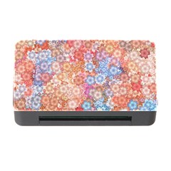 Art Beautiful Flowers Flames Generative Art Memory Card Reader With Cf by Wegoenart