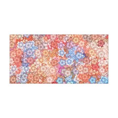 Art Beautiful Flowers Flames Generative Art Yoga Headband by Wegoenart