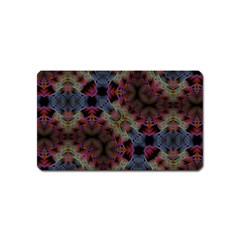 Abstract Animated Ornament Background Fractal Art Magnet (name Card) by Wegoenart