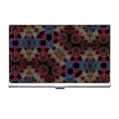 Abstract Animated Ornament Background Fractal Art Business Card Holder by Wegoenart