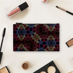 Abstract Animated Ornament Background Fractal Art Cosmetic Bag (small) by Wegoenart