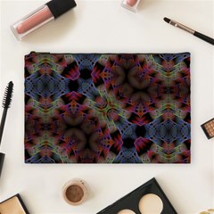 Abstract Animated Ornament Background Fractal Art Cosmetic Bag (large) by Wegoenart