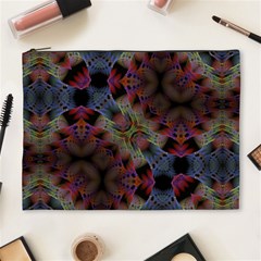 Abstract Animated Ornament Background Fractal Art Cosmetic Bag (xl) by Wegoenart