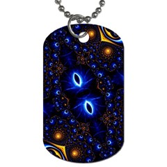 Fun Photo Amazing Art Kaleidoscope Mosaic Dog Tag (one Side) by Wegoenart