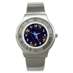 Fun Photo Amazing Art Kaleidoscope Mosaic Stainless Steel Watch by Wegoenart