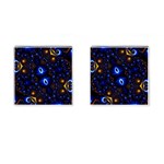 Fun Photo Amazing Art Kaleidoscope Mosaic Cufflinks (Square) Front(Pair)