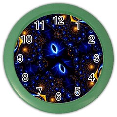 Fun Photo Amazing Art Kaleidoscope Mosaic Color Wall Clock by Wegoenart