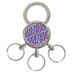 Art Unique Design Kaleidoscope 3-ring Key Chain by Wegoenart