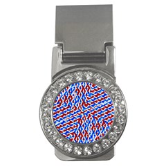 Art Unique Design Kaleidoscope Money Clips (CZ) 