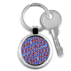 Art Unique Design Kaleidoscope Key Chain (Round)