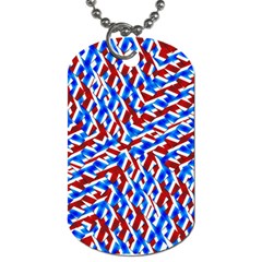 Art Unique Design Kaleidoscope Dog Tag (one Side) by Wegoenart