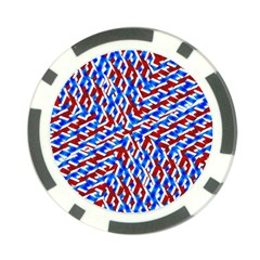 Art Unique Design Kaleidoscope Poker Chip Card Guard