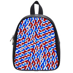 Art Unique Design Kaleidoscope School Bag (Small)