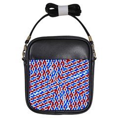 Art Unique Design Kaleidoscope Girls Sling Bag