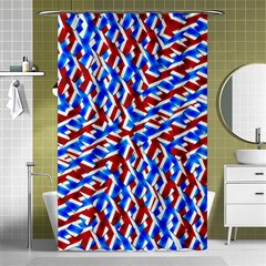 Art Unique Design Kaleidoscope Shower Curtain 48  x 72  (Small) 