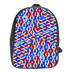 Art Unique Design Kaleidoscope School Bag (XL)