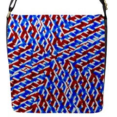 Art Unique Design Kaleidoscope Flap Closure Messenger Bag (s) by Wegoenart