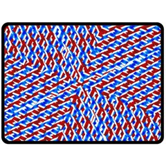 Art Unique Design Kaleidoscope Double Sided Fleece Blanket (Large) 