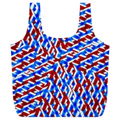 Art Unique Design Kaleidoscope Full Print Recycle Bag (XL)